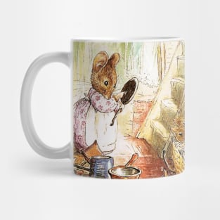 “Mrs Mouse Cleans Pots and Pans” by Beatrix Potter Mug